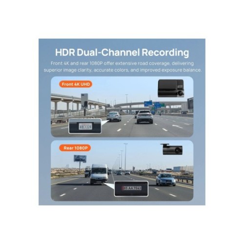 Відеореєстратор Xiaomi 70mai Dash Cam 4K A810S-2 Set (1182548)