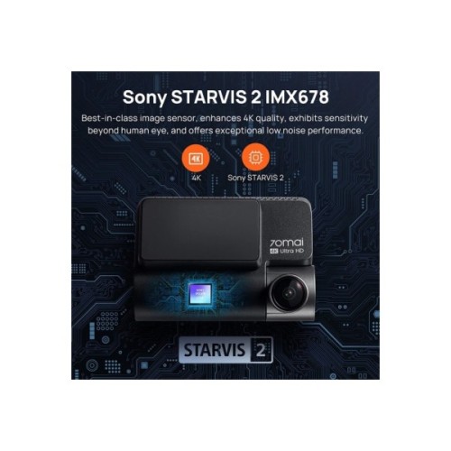 Відеореєстратор Xiaomi 70mai Dash Cam 4K A810S-2 Set (1182548)