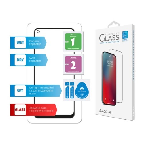 Скло захисне ACCLAB Full Glue Oppo A74 (1283126512667)