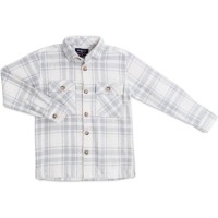 Сорочка дитяча Breeze у клітинку (G-447-128B-gray)