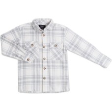 Сорочка дитяча Breeze у клітинку (G-447-128B-gray)