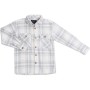 Сорочка дитяча Breeze у клітинку (G-447-128B-gray)