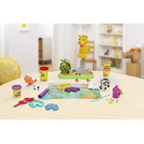 Набір для творчості Hasbro Play-Doh Лев та друзі (F7221)
