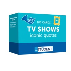 Навчальний набір English Student Картки для вивчення англійської мови TV Shows. Iconic Quotes (укр.) (591226004)