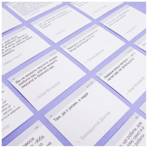 Навчальний набір English Student Картки для вивчення англійської мови TV Shows. Iconic Quotes (укр.) (591226004)