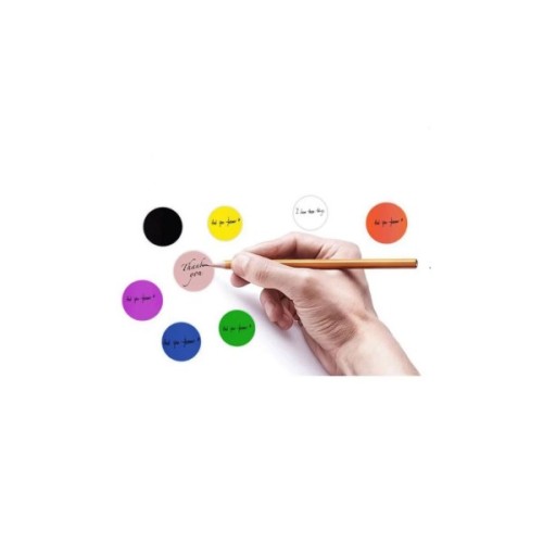 Етикетка UKRMARK термо ECO 38x38/ 0.1тис, коло, рожевий (900387)