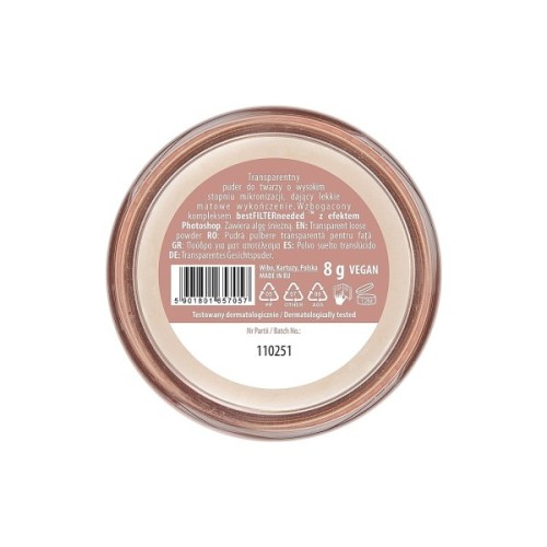 Пудра для обличчя NAM Setting Translucent Прозора (5901801657057)