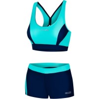 Купальник Aqua Speed Fiona 348-42 темно-синій, бірюзовий 42 (5908217656902)