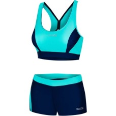 Купальник Aqua Speed Fiona 348-42 темно-синій, бірюзовий 42 (5908217656902)