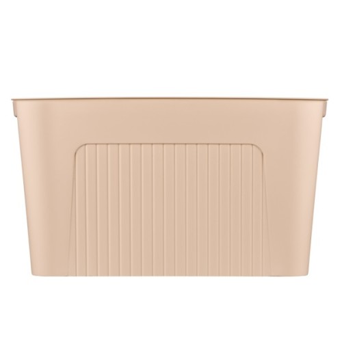 Контейнер для зберігання Ardesto З кришкою Бежевий 23 л (ARHC2523B)