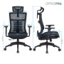 Офісне крісло OfficePro Balance OC620-B-B-B (OC620-B-B-B)
