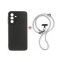Чохол до мобільного телефона Dengos Cross-body Cover + Strap Samsung Galaxy A17/A26 Black+Grey (DG-KM-CCRB-20)