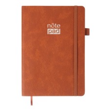 Книга записна Buromax RESPECT А5 96 аркушів лінія, коричневий (BM.295208-25)