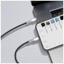 Дата кабель USB-C to Lightning 1.0m Cafule Metal PD 20W black Baseus (CATLJK-A01)