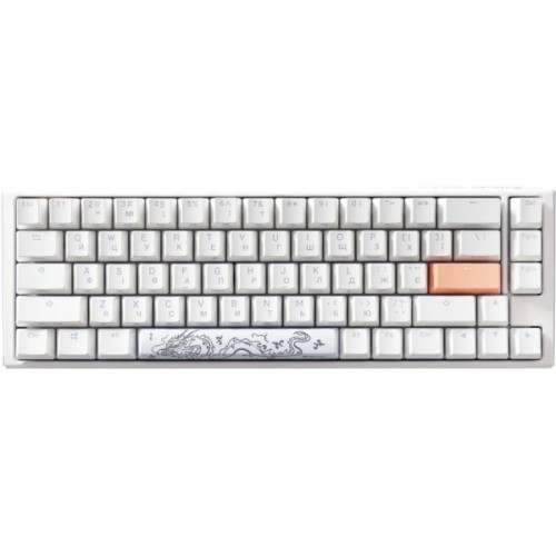 Клавіатура Ducky One 3 SF Cherry MX Red RGB UA USB White (DKON2167ST-RUAPXPWWWSC1)