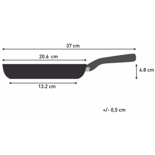 Сковорода Tefal Hard Stone 26 см (D4560553)