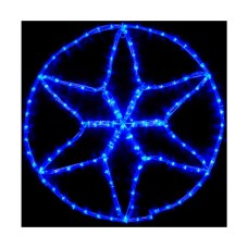 Гірлянда Delux Motif flash Star 60 х 60 см синій P44 EN (90012984)