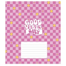 Зошит Школярик Good vibes only 18 аркушів лінія (018-3561L)
