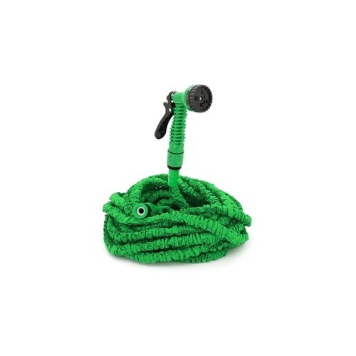 Шланг для поливу Voltronic 20-60м/200ft + розпилювач, насадка на кран, Blue/Green, Box (Garden hose 20-60)