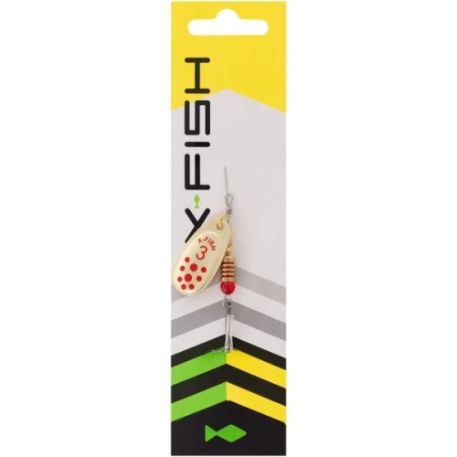 Блешня X-Fish Spike 5.5g 3 Gold RD (1917.06.24)
