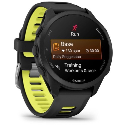 Смарт-годинник Garmin Forerunner 170, GPS, Black/Amp Yellow, GPS смарт-годинник (010-03920-00)
