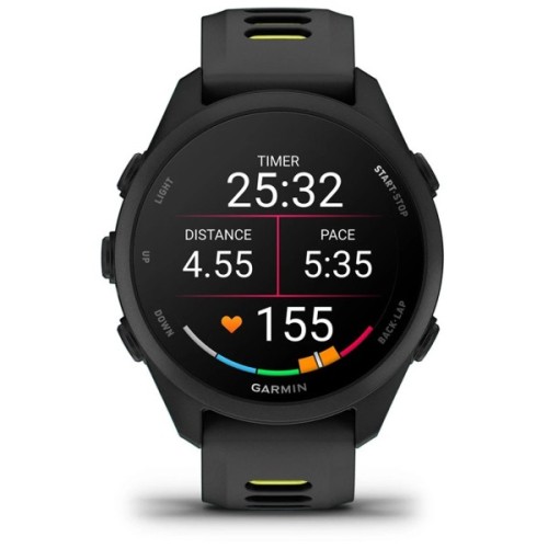 Смарт-годинник Garmin Forerunner 170, GPS, Black/Amp Yellow, GPS смарт-годинник (010-03920-00)