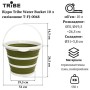 Відро складане Tribe Water Bucket 10 л olive (T-FJ-0048-olive)