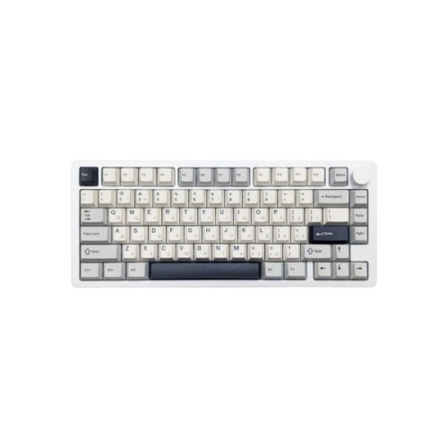 Клавіатура Attack Shark X86 RGB Wireless/Bluetooth/USB UA Starlight White (X86SW_AS)