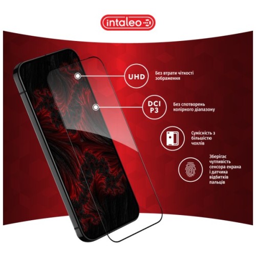 Скло захисне Intaleo 3D 9H Google Pixel 10a Black (1283126636257)
