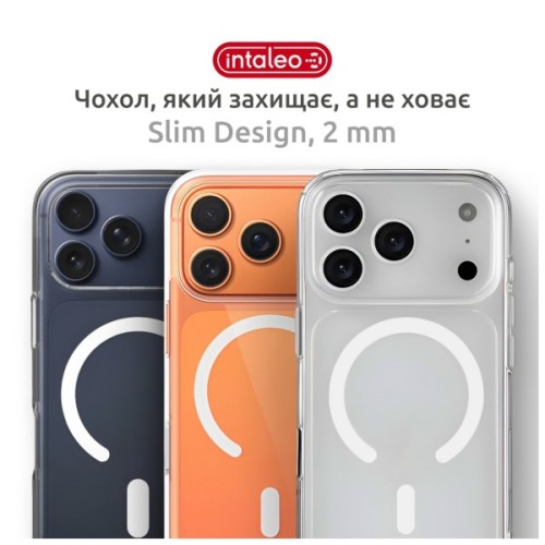 Чохол до мобільного телефона Intaleo CLEAR MagSafe Apple iPhone 17 Pro with Box (1283126626821)