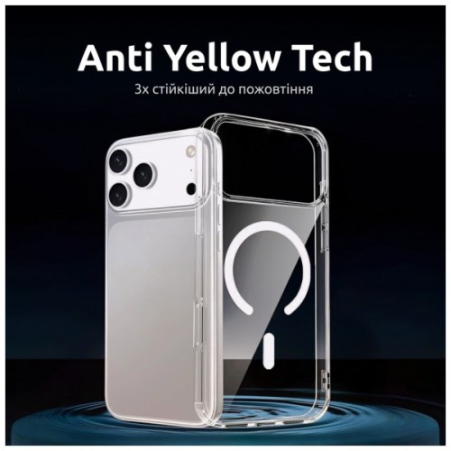 Чохол до мобільного телефона Intaleo CLEAR MagSafe Apple iPhone 17 Pro with Box (1283126626821)