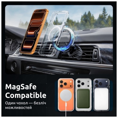 Чохол до мобільного телефона Intaleo CLEAR MagSafe Apple iPhone 17 Pro with Box (1283126626821)