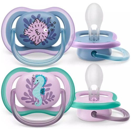 Пустушка Philips AVENT Ultra Air, 6-18 міс. 2 шт (SCF085/61)