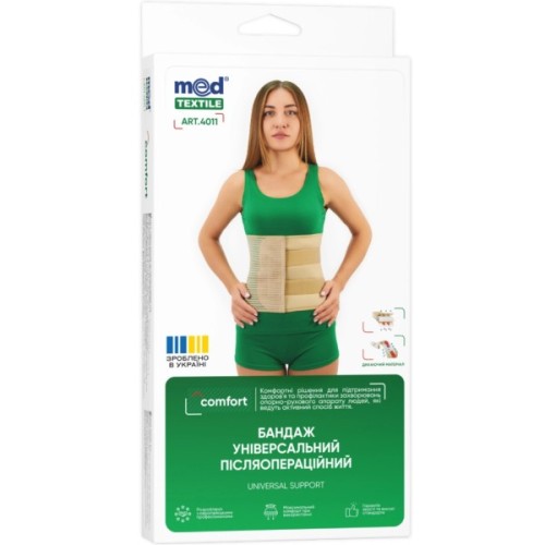 Бандаж MedTextile Бандаж універсальний, розмір M/L, люксшт (4820137292675)