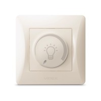 Світлорегулятор Videx BINERA LED 200Вт кремовий (VF-BNDML200-CR)