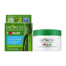 Гель для обличчя Біокон I Love Aloe Гіалуроновий Зволоження та свіжість 50 мл (4823110302262)