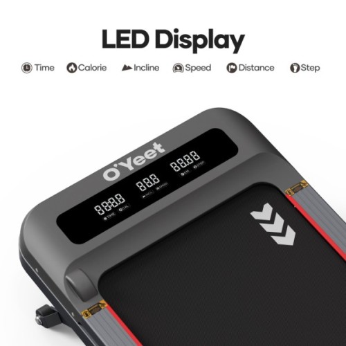 Бігова доріжка Oyeet Walking Pad Treadmill TM-YT103 з авторегулюванням нахилу (TM-YT103)