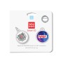 Адресник для тварин WAUDOG Smart ID з QR паспортом "NASA21", коло 25 мм (0625-0148)