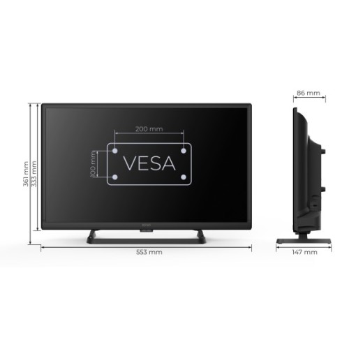 Телевізор Kivi 24H710QB