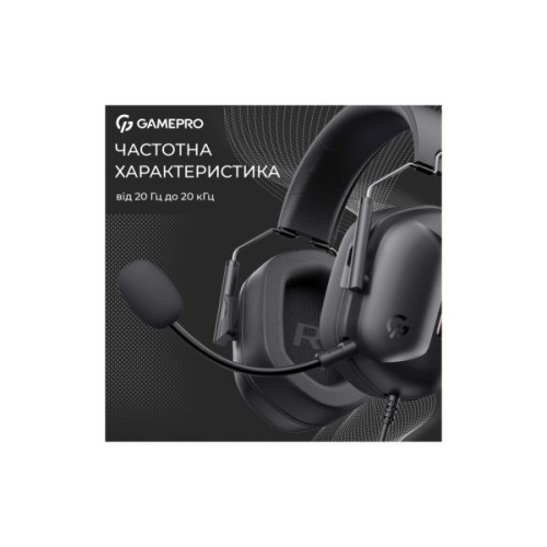 Навушники GamePro Genesis Hunter Black (HS1350B)