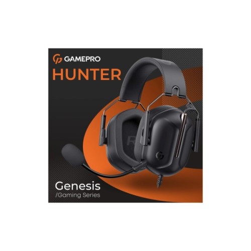 Навушники GamePro Genesis Hunter Black (HS1350B)