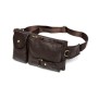 Сумка Vintage Поясна чоловіча Коричнева (14747)
