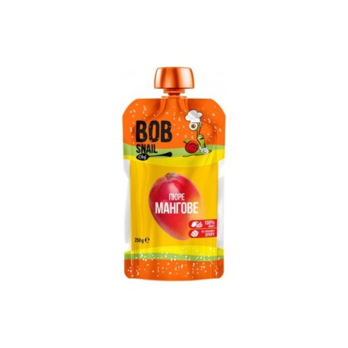 Дитяче пюре Bob Snail Равлик Боб Манго 250 г (4820219343905)