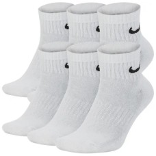 Шкарпетки Nike U NK EVERYDAY CUSH ANKLE 6PR-BD SX7669-100 38-42 6 пар Білі (888408284518)