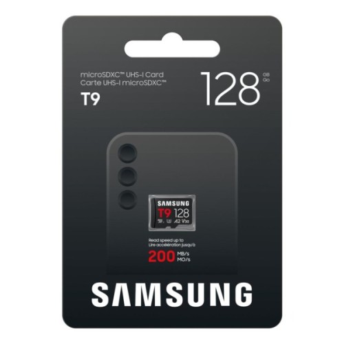 Карта пам'яті Samsung 128GB microSDXC class 10 UHS-I U3 V30 A2 T9 (MB-MH128T/WW)