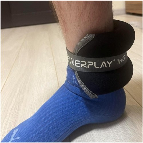 Обважнювач PowerPlay PP-4349 Ankle/Wrist Weights 1 х 2 шт Чорні (PP_4349_Black_1)