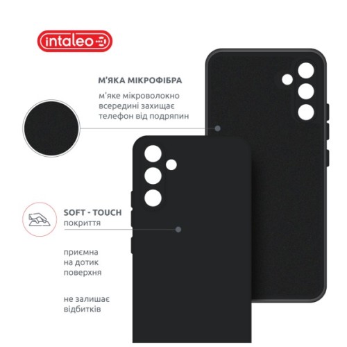 Чохол до мобільного телефона Intaleo SoftShell Samsung Galaxy A17 Black (1283126636028)