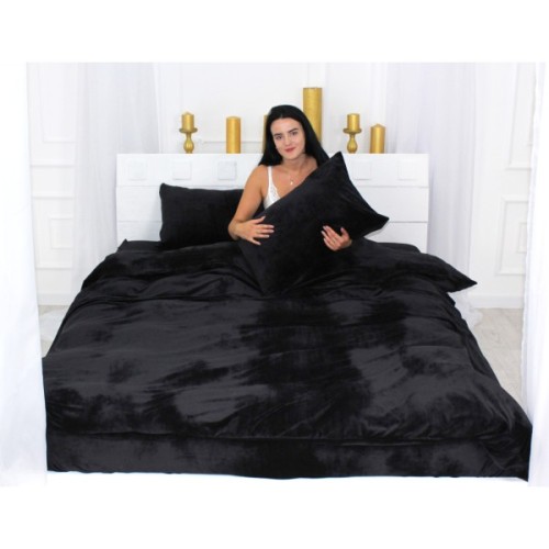 Постільна білизна MirSon Велюр Winter Frost 28-0007 Black Velvet Дитячий (2200004000268)