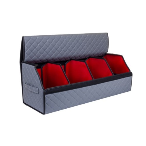 Сумка-органайзер EVAtech ECO XL 30x30x80 см сіра з сірою ниткою (EHECEXGGBR)