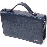 Сумка Canpellini З натуральної шкіри Синя (21568)